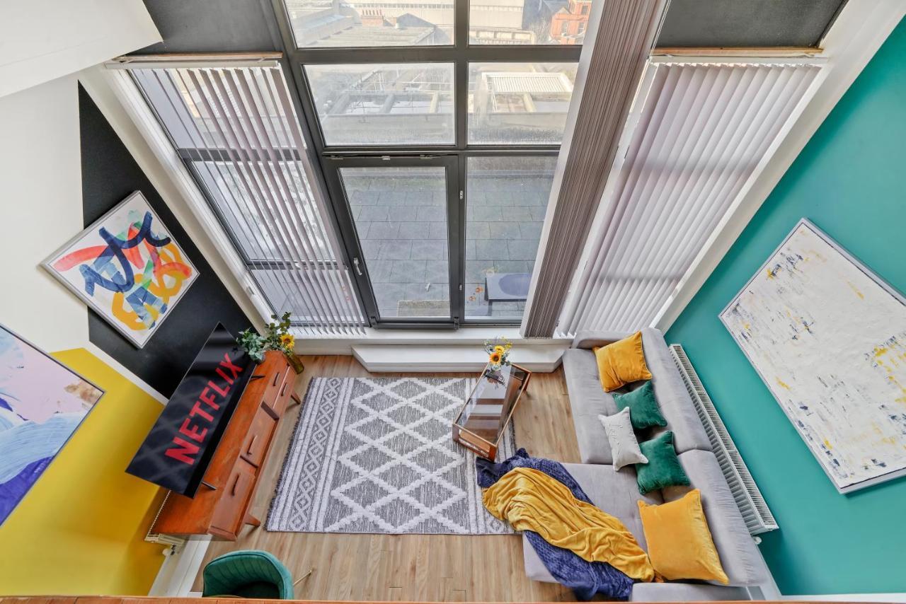 Stunning Duplex Of Central Nottingham - Balcony Екстер'єр фото
