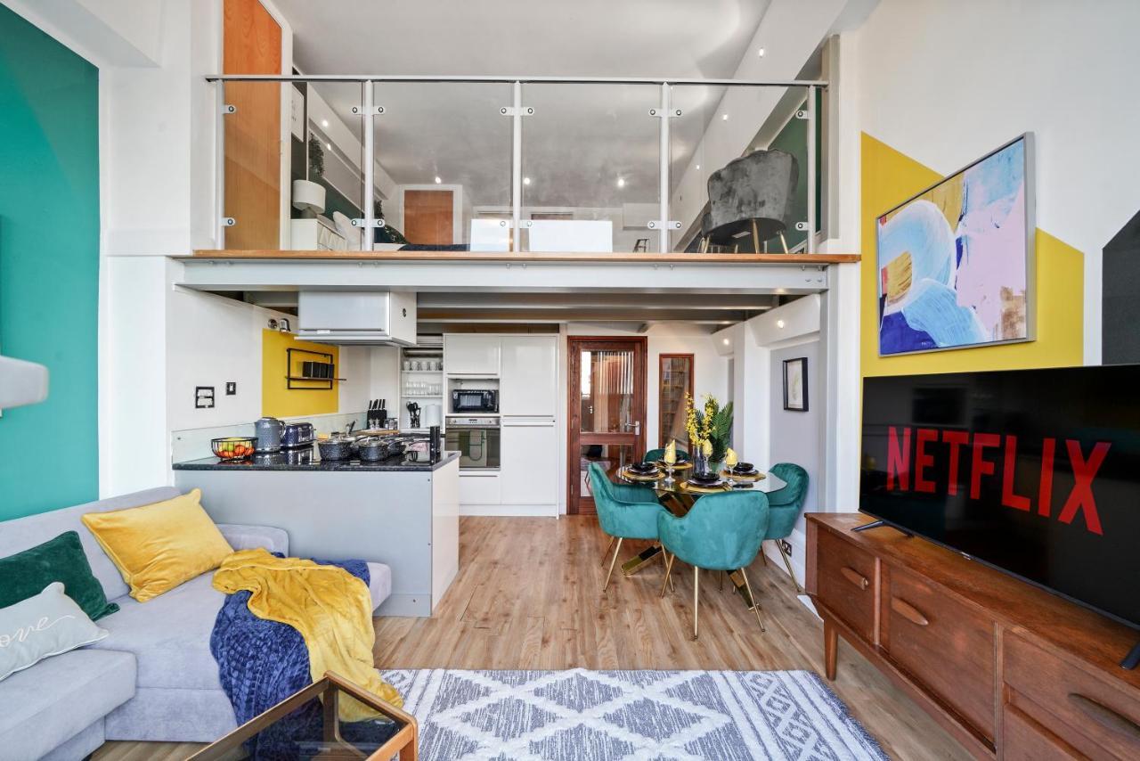 Stunning Duplex Of Central Nottingham - Balcony Екстер'єр фото