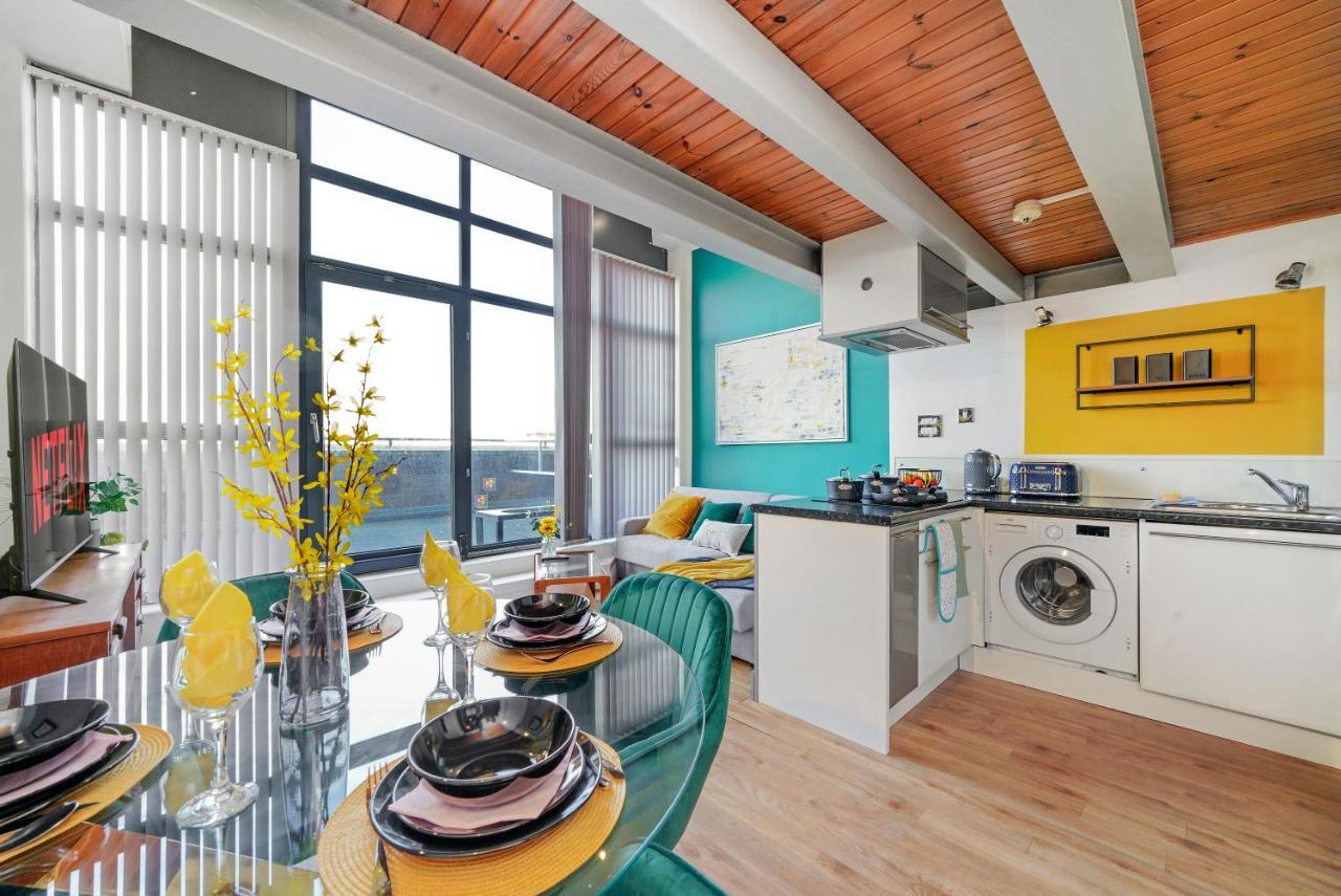Stunning Duplex Of Central Nottingham - Balcony Екстер'єр фото
